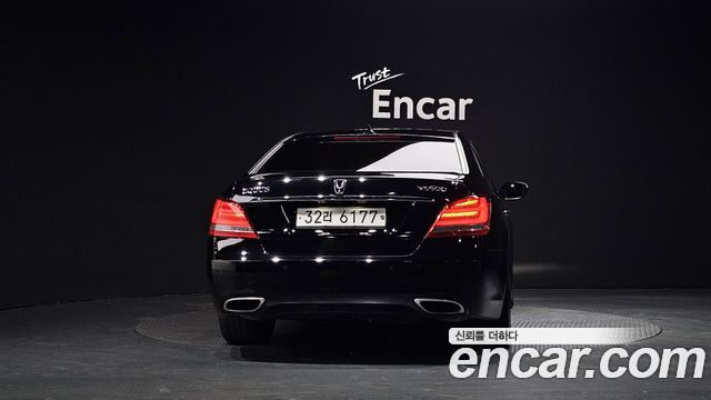 Hyundai Equus из Кореи Encar