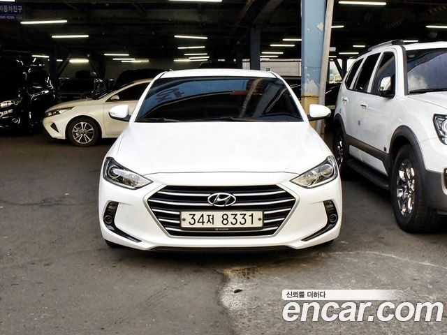Hyundai AVANTE из Кореи Encar