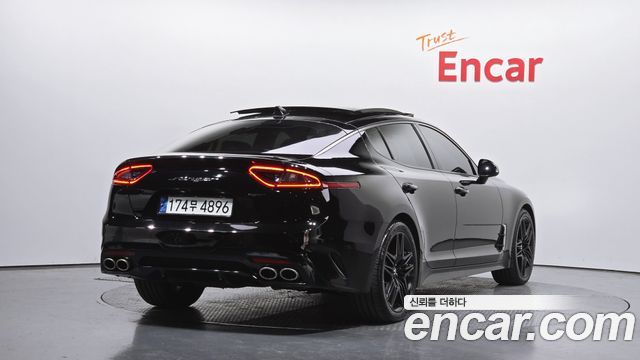 Kia Stinger из Кореи Encar