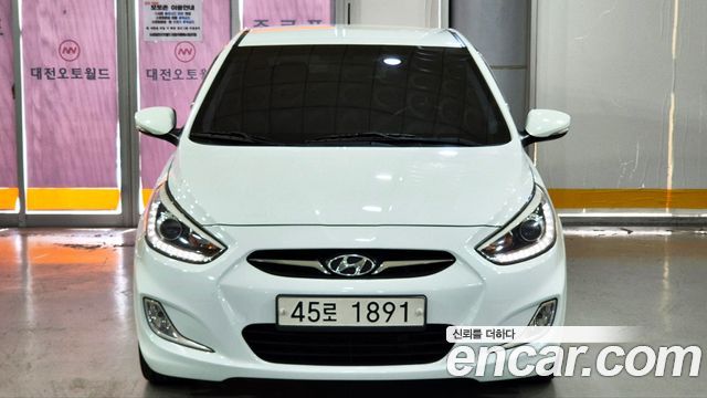 Hyundai Accent из Кореи Encar