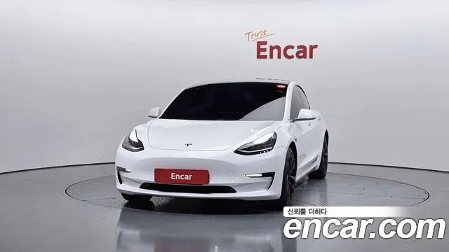 Tesla Model 3 из Кореи Encar