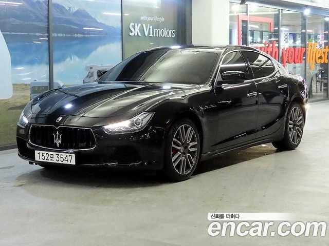 Maserati Ghibli из Кореи Encar