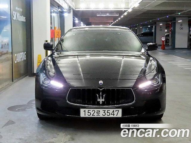 Maserati Ghibli из Кореи Encar