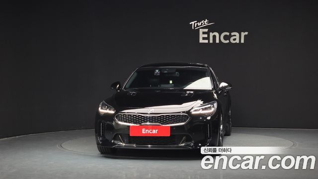 Kia Stinger из Кореи Encar