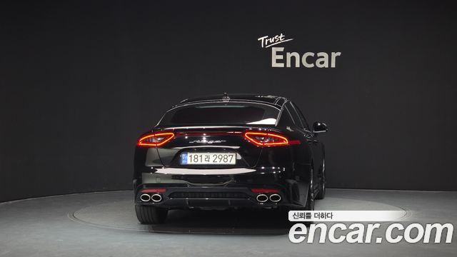 Kia Stinger из Кореи Encar