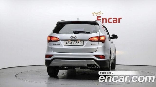 Hyundai Santafe Diesel 2.2 2WD Exclusive — пробег 98 344 км — фото 4 из 5
