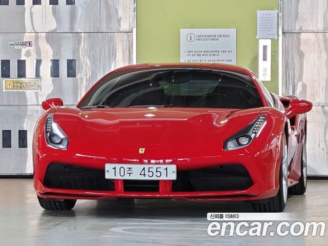 Ferrari 488 из Кореи Encar