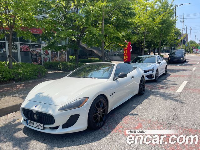 Maserati Gran Cabrio из Кореи Encar