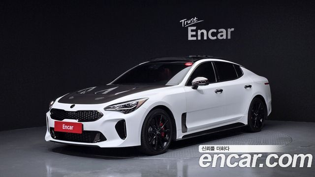 Kia Stinger из Кореи Encar