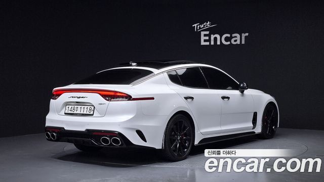 Kia Stinger из Кореи Encar