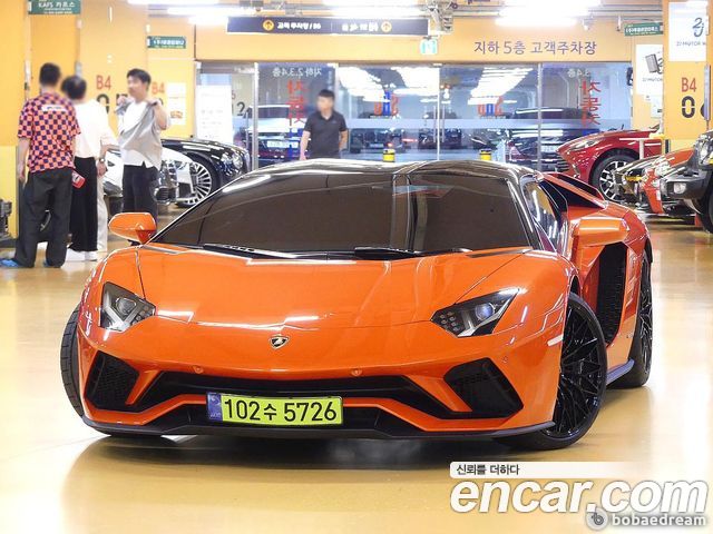 Lamborghini Aventador из Кореи Encar