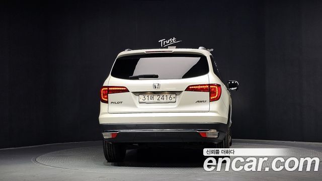 Honda Pilot из Кореи Encar