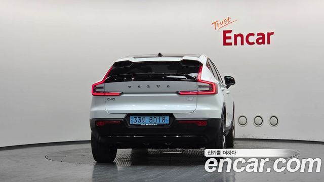 Volvo C40 из Кореи Encar