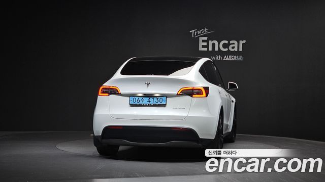 Tesla Model Y из Кореи Encar