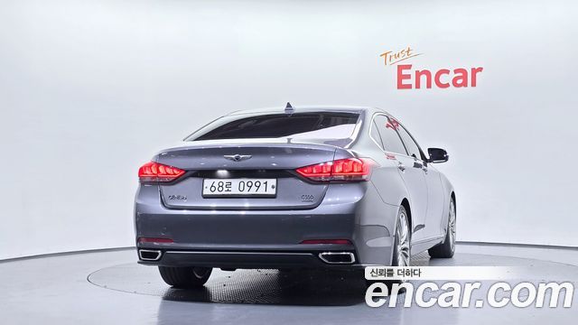 Hyundai Genesis из Кореи Encar