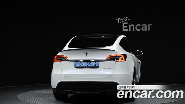 Tesla Model Y из Кореи Encar