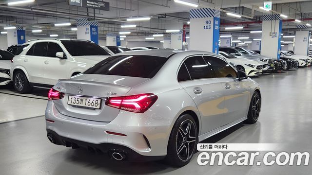 Mercedes-Benz A-Class AMG A35 4MATIC Sedan — пробег 25 284 км — фото 4 из 5