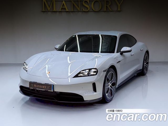 Porsche Taycan из Кореи Encar