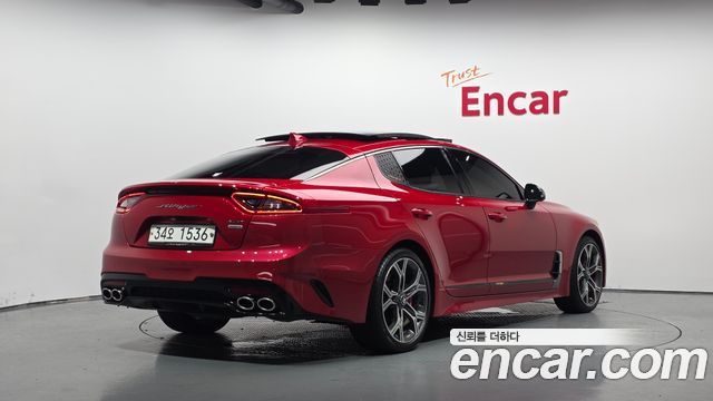 Kia Stinger из Кореи Encar