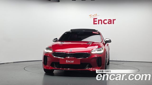 Kia Stinger из Кореи Encar