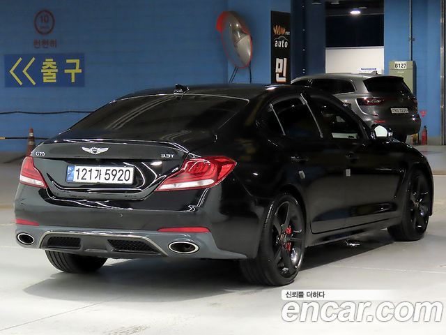 Genesis G70 из Кореи Encar