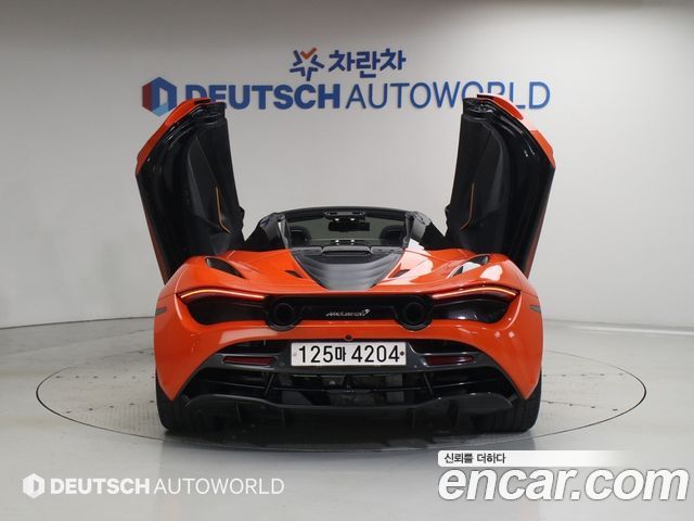 Mclaren 720S 4.0 Spyder — пробег 17 165 км — фото 4 из 5