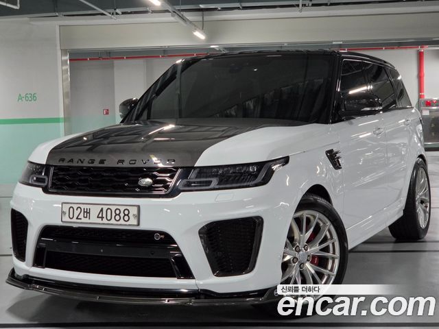 Land Rover Range Rover Sport 5.0 SVR — пробег 63 655 км — фото 1 из 5