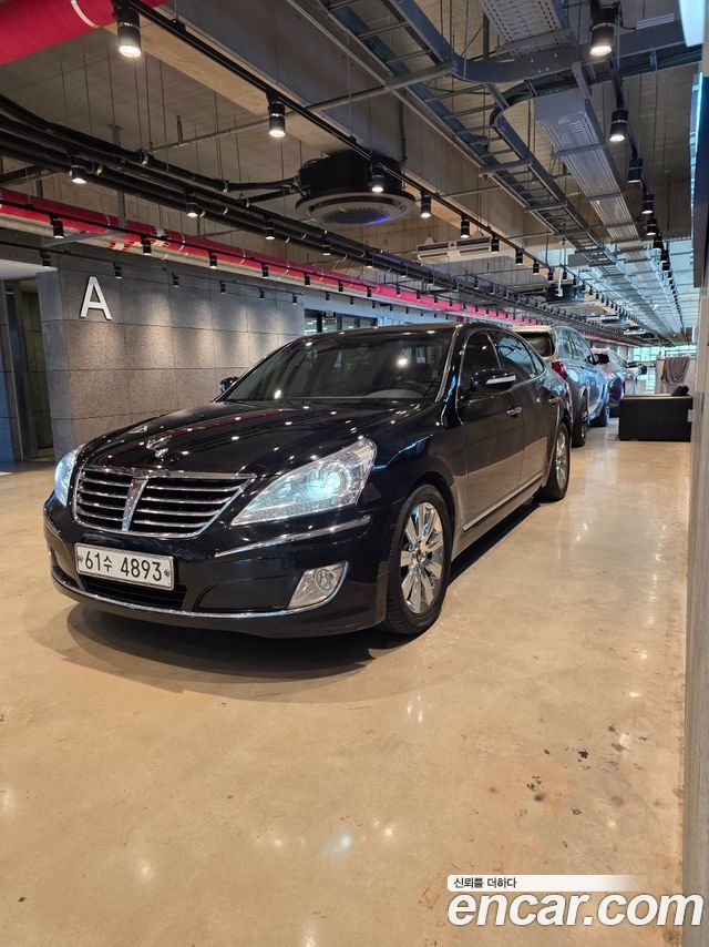 Hyundai Equus из Кореи Encar