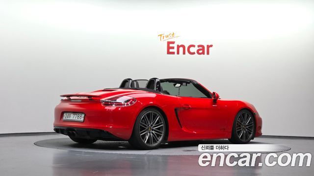 Porsche Boxster из Кореи Encar