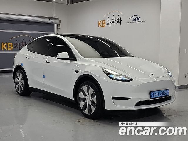 Tesla Model Y из Кореи Encar