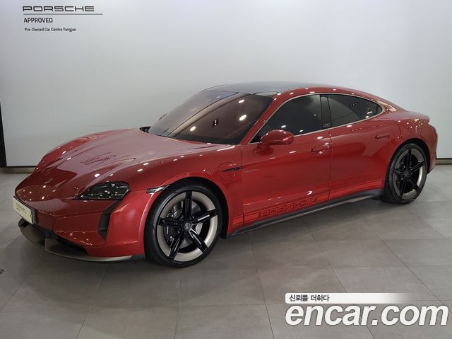 Porsche Taycan из Кореи Encar