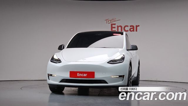 Tesla Model Y из Кореи Encar