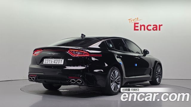 Kia Stinger из Кореи Encar