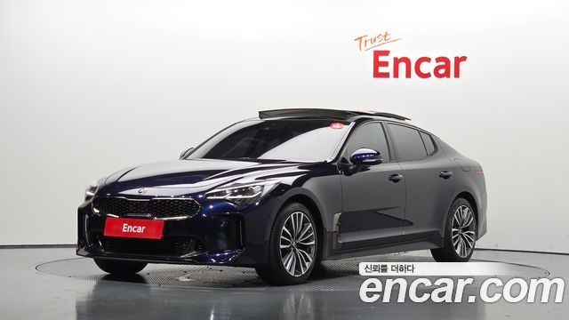 Kia Stinger из Кореи Encar