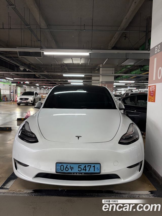 Tesla Model Y из Кореи Encar