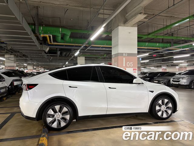 Tesla Model Y из Кореи Encar