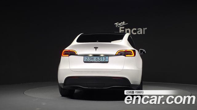 Tesla Model Y из Кореи Encar