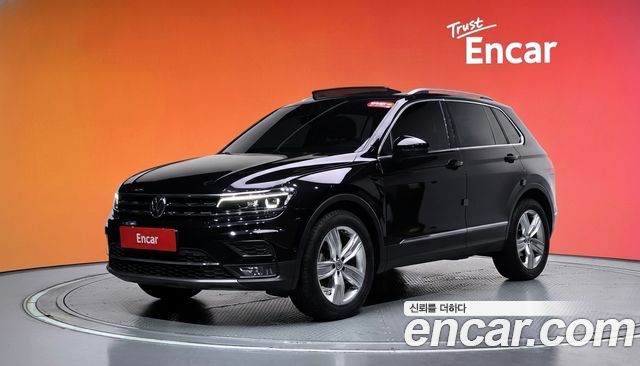 Volkswagen Tiguan из Кореи Encar