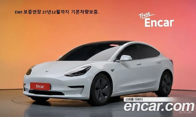 Tesla Model 3 из Кореи Encar