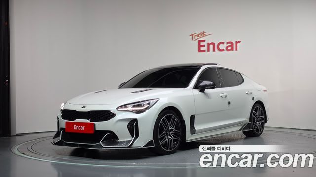 Kia Stinger из Кореи Encar