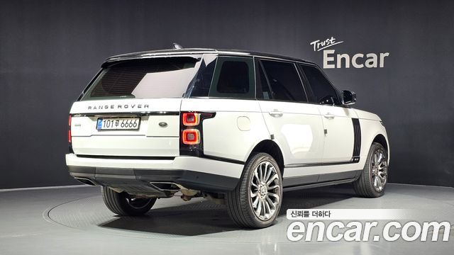 Land Rover Range Rover из Кореи Encar