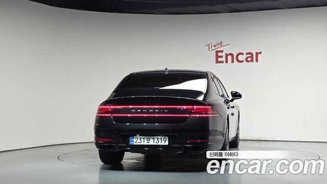 Genesis G90 Gasoline 3.5 Turbo AWD Black — пробег 26 153 км — фото 4 из 5