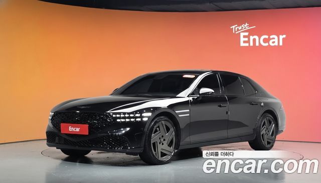 Genesis G90 Gasoline 3.5 Turbo AWD Black — пробег 26 153 км — фото 1 из 5
