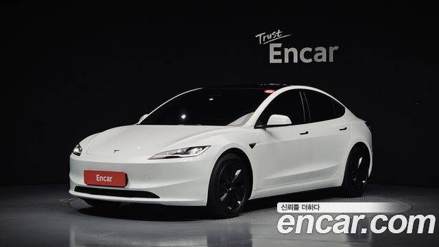 Tesla Model 3 из Кореи Encar