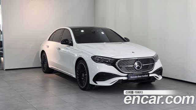 Mercedes-Benz E-Class E450 4MATIC AMG Line — пробег 2 045 км — фото 1 из 5
