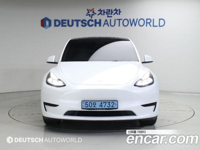 Tesla Model Y из Кореи Encar