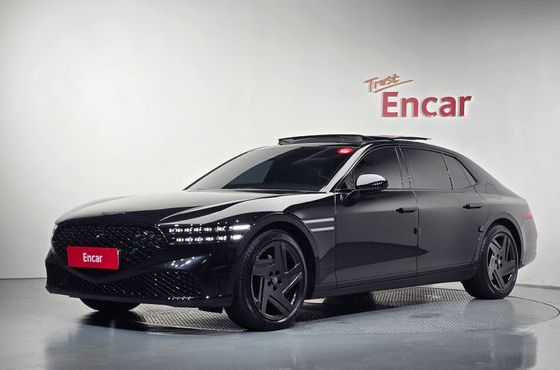 Genesis G90 Gasoline 3.5 Turbo AWD Black — пробег 5 307 км — фото 1 из 5