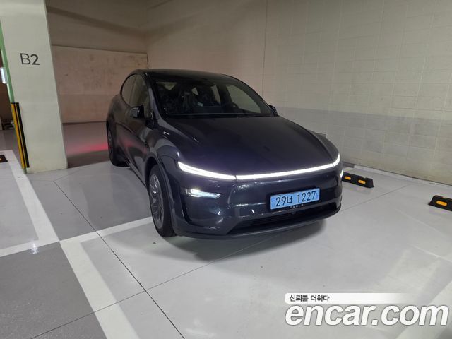 Tesla Model Y из Кореи Encar