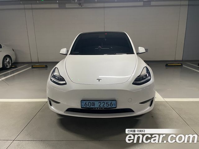Tesla Model Y из Кореи Encar
