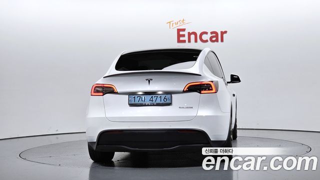 Tesla Model Y из Кореи Encar
